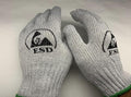 ESD Gloves - Heat Resistant - Anti-Static Gloves (10 Pairs, Medium)