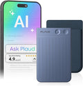 Plaud Note AI Voice Recorder, AI Note Taking Device, Transcribe & Summarize, Support 112 Languages, 64GB Navy Blue Digital Audio Recorder for Lectures, Meetings, Calls, with Magnetic Dark Blue Case