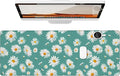 Daisy Gaming Mouse Pad, Large Office Desk Mat, Anti-Slip Rubber Base Mousepad for Computer Laptop Keyboard, Smooth Desk Pad for Home Office Gamer Work Accessories 31.5" x 11.8"