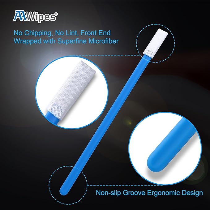 AAWipes Camera Sensor Cleaning Kit Sensor Lens Cleaner for Full Frame of DDR6 DSLR or SLR (6mm Sensor Cleaning Swabs) (HCS-6) (20)