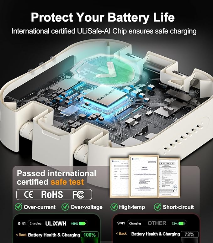 2025 Retractable 3 in 1 Charging Station for Apple,15W Fast for MagSafe Magnetic Wireless Charger with Retractable Cable, Foldable Travel Stand for iPhone 16 15 14 13 12 Pro Max iWatch Airpods