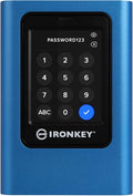 Kingston IronKey Vault Privacy 80 960GB External SSD | FIPS 197 | XTS-AES 256GB Encrypted | Touch Screen PIN | Secure Data Protection | IKVP80ES/960G