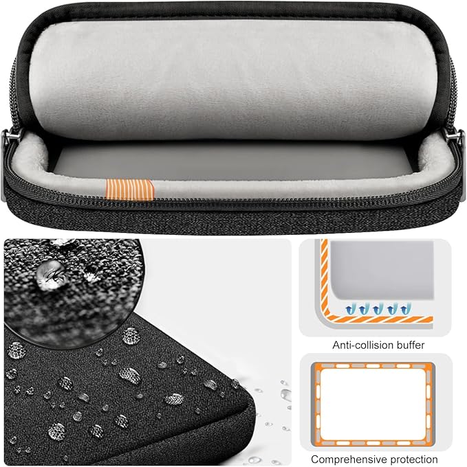 ZINZ Laptop Case 17 17.3 inches Sleeve Slim Briefcase Spill-Resistant Handbag for Most Popular 17" 17.3" Notebooks，B01K02