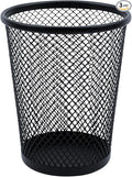 Desk Pencil Pen Holder, Wire Mesh Pen Cup Holder for Desk Organizer and Office Desk Accessories (3 Pack)