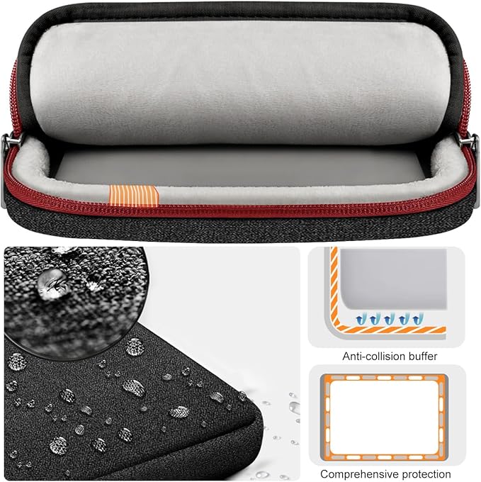 ZINZ Laptop Case 15 15.6 16 inches Sleeve Slim Briefcase Spill-Resistant Handbag for Most Popular 15" 15.6" 16" Notebooks，B01RD02