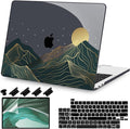 Teryeefi MacBook Pro 13 Inch Case, Hard Shell, Keyboard Cover, Screen Protector, A2338 A2251 A2289 A2159 A1989 A1706, Landscape