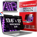 Magnetic Privacy Screen for MacBook Air 13 & 13.6 Inch (2022-2025, M2, M3, M4) Removable Laptop Privacy Filter Shield and Protector