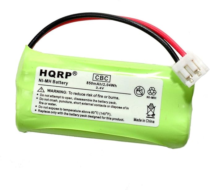 HQRP 4-Pack Battery Compatible with AT&T Lucent BT8001 BT184342 BT284342 3101 3111 89-1330-00-00 89-1335-00-00 GE 5-2754 Philips SJB-2121 Cordless Phone