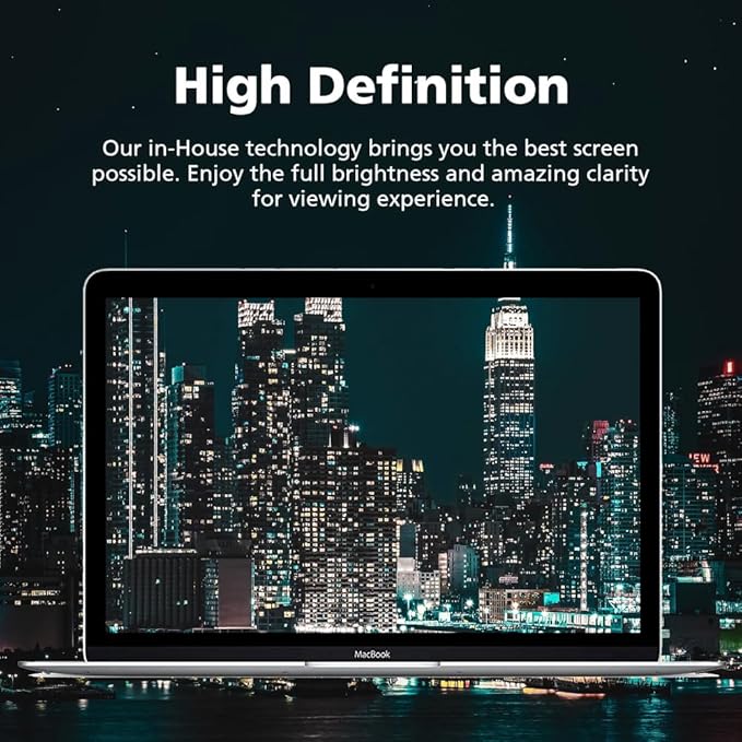 Anti Blue Light Matte Screen Protector for MacBook Air 13.3" (2018-2021 M1 | Anti-Glare | Reducing Eye Fatigue with Blue Light Blocking Filter