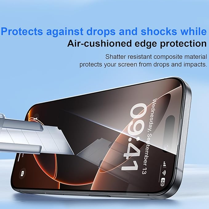 OneFish Full Edge Coverage Tempered Glass Screen Protector for IPhone 14 Plus/IPhone13 Pro Max 6.7 inch 2 Pack Edge Reinforcement, Self-Aligning Installation, Case Friendly HD Screen Protectors