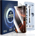 OneFish Full Edge Coverage Tempered Glass Screen Protector for IPhone 15 Pro 6.1 inch, 2 Pack Edge Reinforcement, Self-Aligning Installation, Case Friendly HD Screen Protectors
