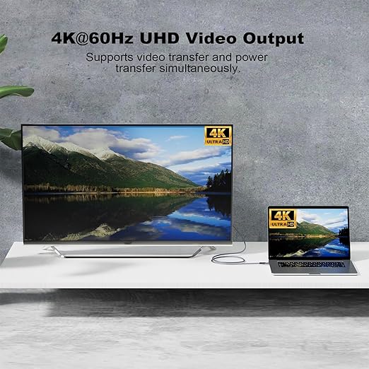 Type C Cable, 240W 48V/5A USBC to USB C 3.2 Gen2×2 Extension Cable, 20Gps Male Female Extender Cable, 4K@60Hz Dual C Video Cord for MacBook Pro, Dell, Arzopa, Galaxy, Portable Monitor