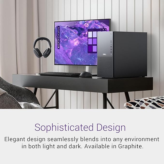 Dell Tower Plus EBT2250 Desktop Computer - Series 2 Intel Core Ultra 9 285 24-Core Processor up to 5.6 GHz, 64GB DDR5 RAM, 8TB NVMe SSD, NVIDIA GeForce RTX 4060 8GB GDDR6, Windows 11 Home, Graphite