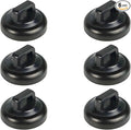 Magnet Zip Tie Mount Magnetic Zip Ties Mount Clips Base Holder Strong Multipurpose Wire Cable Holder Mount Wire Clips Management for Home Office Marine Electrical Wiring (6 Pcs, D19 Small)