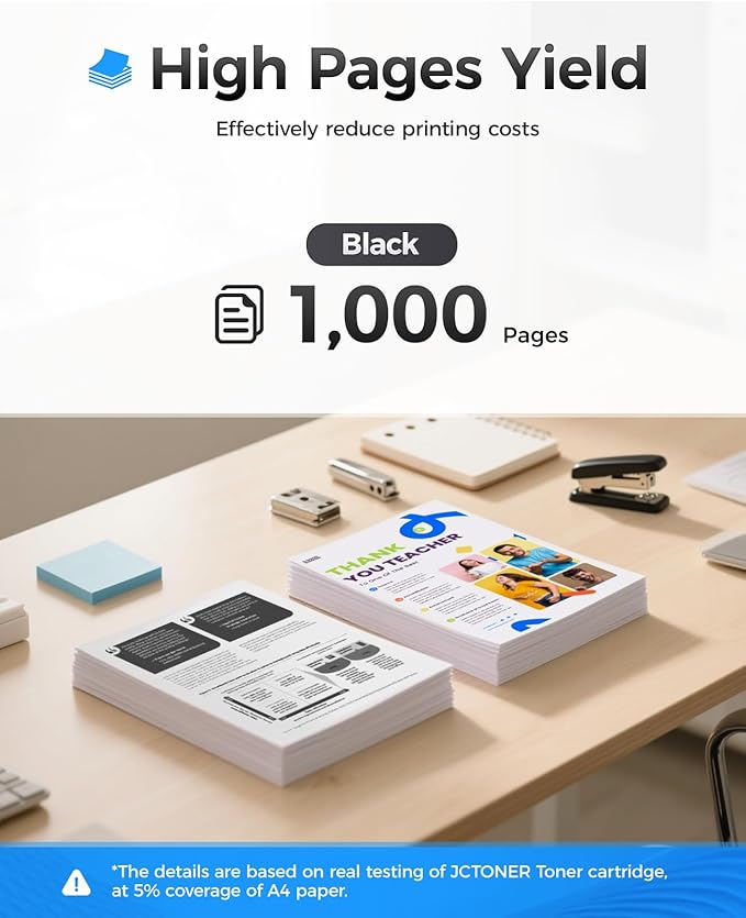 141A W1410A Toner Cartridge Black 2-Pack (with chip) High Yield Replacement for HP 141A W1410A 141X W1410X Toner Cartridges Compatible with HP Laser Jet Pro M110w MFP M139w M140w Series Printer Ink