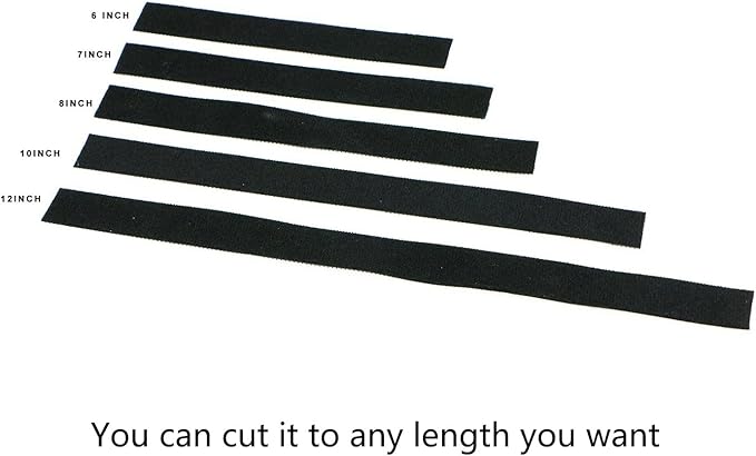 Reusable Fastening Tape Cable Ties 3/4 Inch Double Side Hook Roll (5 Yard, Blue)