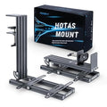 Reashy Hotas Mount, Joystick Mount, Aluminum Flight Stick Desk Mount for Logitech X56, X52, X52 Pro, Thrustmaster T.1600M, TCA, T.Flight Hotas One, 4, X, Airbus, VKB Gladiator Nxt (Gray)