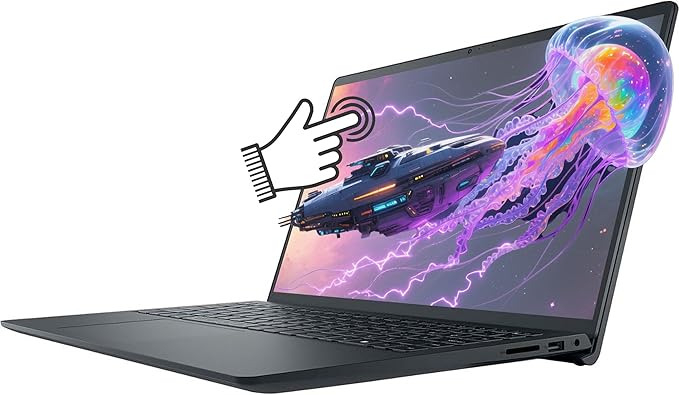 Dell Inspiron 15 3000 Touchscreen Laptop 15.6" FHD (1920x1080) IPS, 13th Gen Intel 10 Cores i5 Processor Up to 4.6GHz, 32GB RAM 1TB SSD, WiFi 6, Copilot, Windows 11