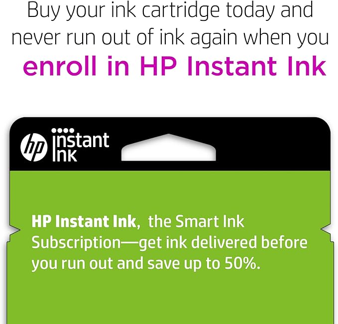 HP 62XL Tri-color High-yield Ink Cartridge | Works with Printer Series: ENVY 5540, 5640, 5660, 7640; OfficeJet 5740, 8040; OfficeJet Mobile 200, 250 | Eligible for Instant Ink | C2P07AN