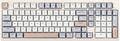 EPOMAKER Galaxy100 QMK/VIA Wireless Gaming Keyboard, Aluminum Shell, Bluetooth/2.4Ghz/USB-C, Pre-Lubed Hot-Swappable Linear Switches, NKRO, RGB Backlit (Creamy White, Marble White Switch)