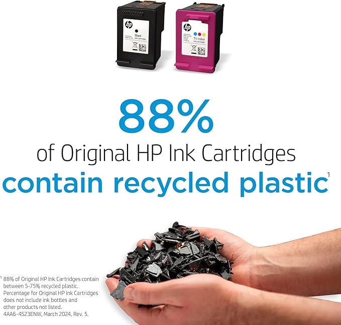 HP 936e Black EvoMore Ink Cartridge Printers | Works with Printer Series: OfficeJet 9120, Pro 9100, Pro Wide Format 9700 | Carbon Neutral | 4S6V6LN