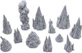 EnderToys Tormented Scatter by Printable Scenery, 3D Printed Tabletop RPG Scenery and Wargame Terrain 28mm Miniatures