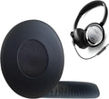 Bose QC3 Earpads,Headphones Replacement Ear Pads Memory Foam Ear Cushion Cover Kit for Bose QuietComfort 3 Headphone Accessories- Black
