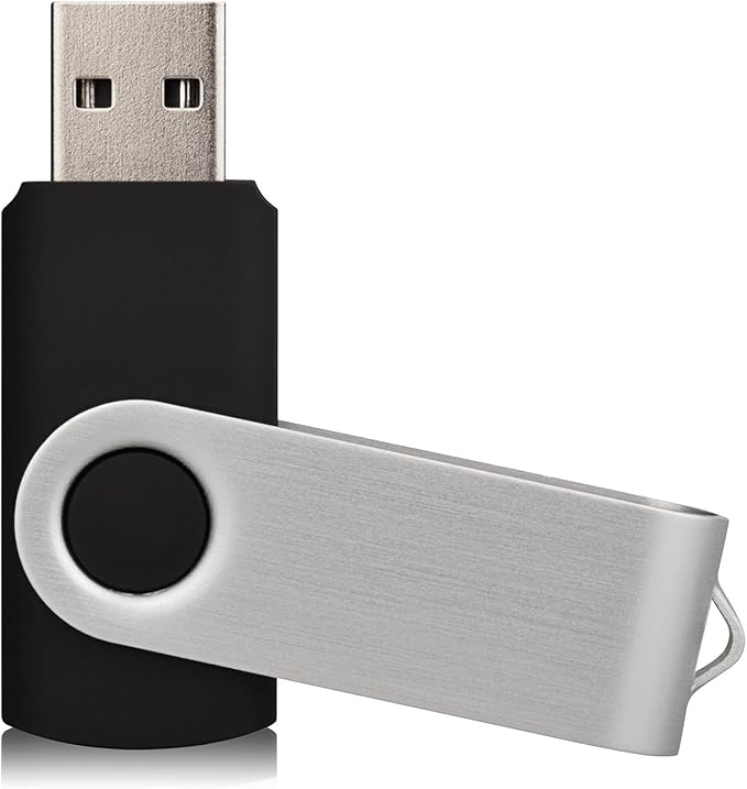 50 Pack 16GB USB Flash Drives - 50 Pack USB 2.0 Memory Sticks - Black