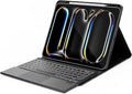 Sahara - Navigate Series Keyboard Case with Track Pad for iPad Pro (M4) 11" 2024, Black, (TB00402)