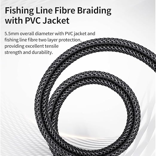 3.5mm to 1/4 Stereo Audio Cable 10 Feet /3M, 1/8" to 6.35mm 1/4" TRS Male Aux Cord Double Shielded with Braiding for Guitar, Amplifiers, PC, Home Theater, Speaker, etc.