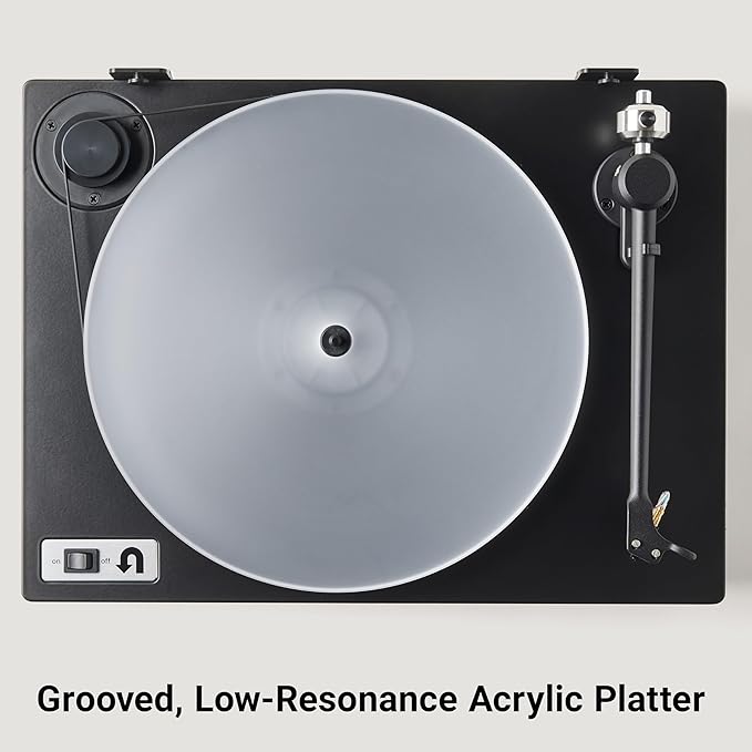 U-Turn Audio - Orbit Plus (Gen 2) Turntable with Built-in Preamp, Black