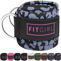 FITGIRL - Ankle Strap for Cable Exercise Machines, Work Out Cuff Attachment for Home & Gym, Glute Workouts - Kickbacks, Leg Extensions, Hip Abductors, for Exercise Machine Attachments