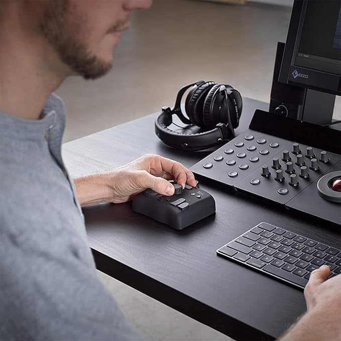 TourBox NEO - Custom Controller for Photo Video Editing, Color Grading, Illustration, MacOS/Windows, Photoshop Lightroom Davinci Resolve After Effects Premiere Final Cut Pro Programmable Keyboard