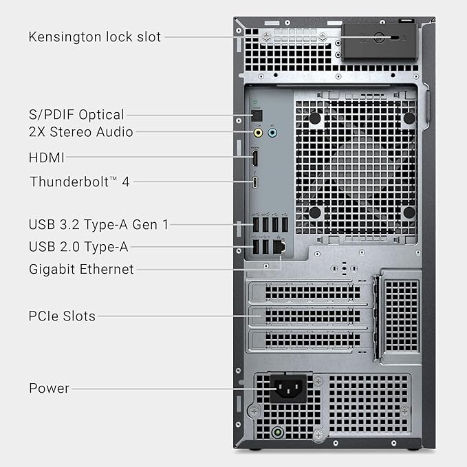 Dell Tower Plus EBT2250 Desktop Computer - Series 2 Intel Core Ultra 9 285 24-Core Processor up to 5.6 GHz, 32GB DDR5 RAM, 8TB SSD, Intel UHD Graphics 770, Windows 11 Home, Graphite - EBT 2250