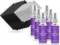 Swanky Computer Screen Cleaner Kit: Set of Electronic Cleaner Spray Microfiber Cleaning Cloth for Tv Cleaner - Ipad Screen Cleaner - iPhone Cleaner - Monitor Cleaner - Laptop Cleaner (2 Oz, 6-Pack)