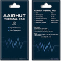 Aairhut Thermal Pad 13W/mK [0.5~3mm], 85x45x2.5mm Silicone Cooling Pad Non Conductive Heat Resistance Extreme Odyssey Cover with Dual Self-Adhesive Films for PC Laptop PS4/PS5/CPU/GPU/Computer