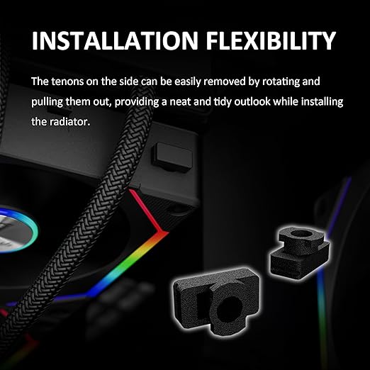 GAMDIAS Aeolus P2-1203U 120mm ARGB PWM Fan(3 Fan Pack w/USB Hub), Include Reverse Fan Blade x3, ARGB Sync Ready, Easy Installation & Cabless Daisy-Chain Design, Silent Operation, Up to 2400RPM, Black