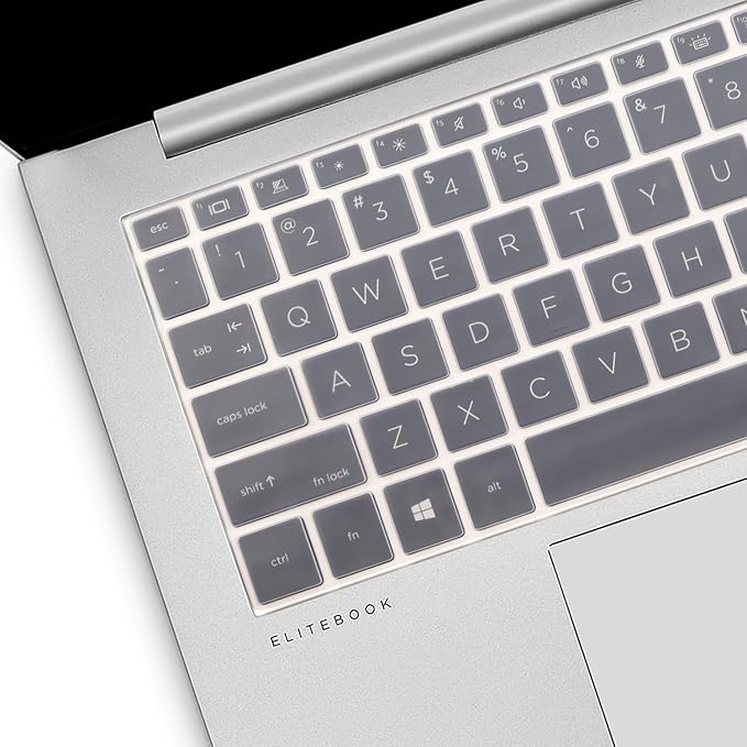 Keyboard Cover for HP EliteBook 840 G9 G10 G11 14 inch, EliteBook 830 835 840 1040 G9 G10 13.3 14 inch Laptop Accessories Keyboard Protective Skin (Not fit 840 845 1040 G8 G7 G6 G5 G4 G3)-Clear