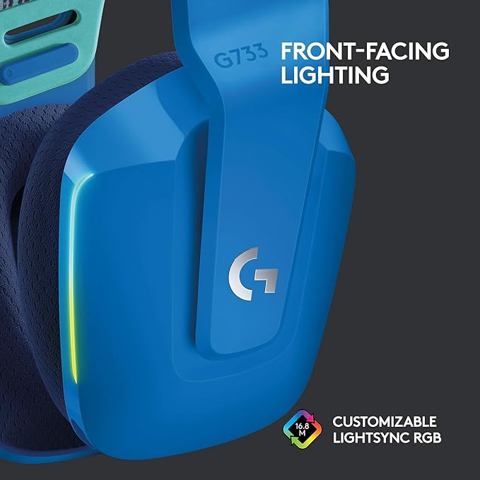 Logitech G305 Lightspeed Wireless Gaming Mouse + G733 Lightspeed Wireless Gaming Headset Bundle - Mint