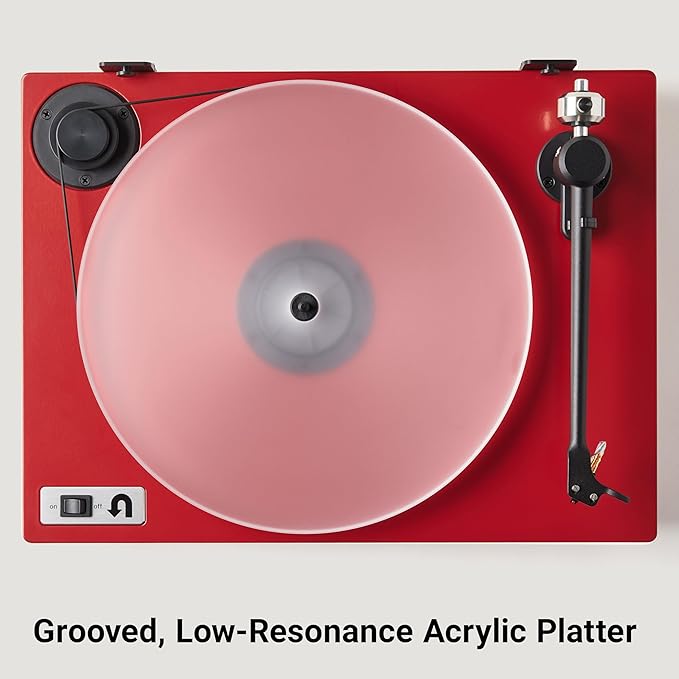 U-Turn Audio - Orbit Plus (Gen 2) Turntable with Built-in Preamp, Red