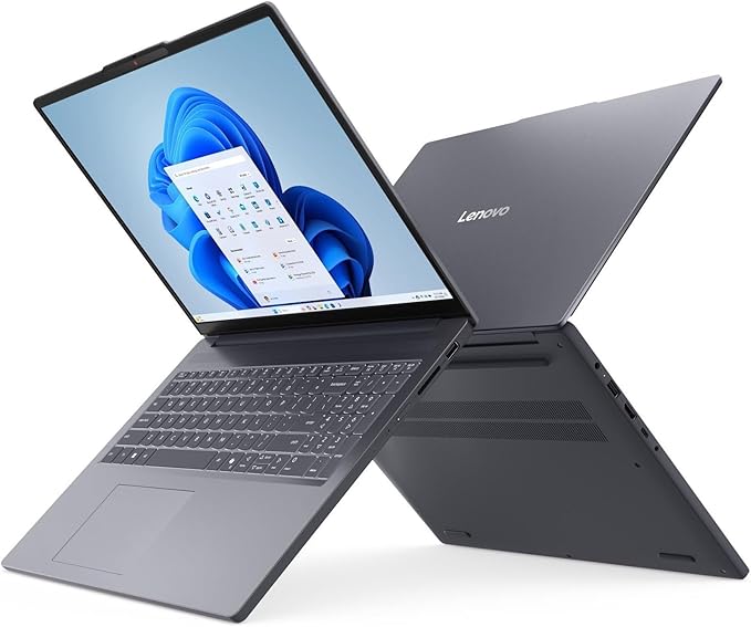 Lenovo Laptop Computer for Home Student Business, IdeaPad Slim 3, Intel i7-13620H (Beat Ultra 7 255U), 16GB DDR5 RAM, 512GB PCIe SSD, 16" FHD+, WiFi 6, Type-C, HDMI, Luna Grey, Windows 11 Pro, Wendbo