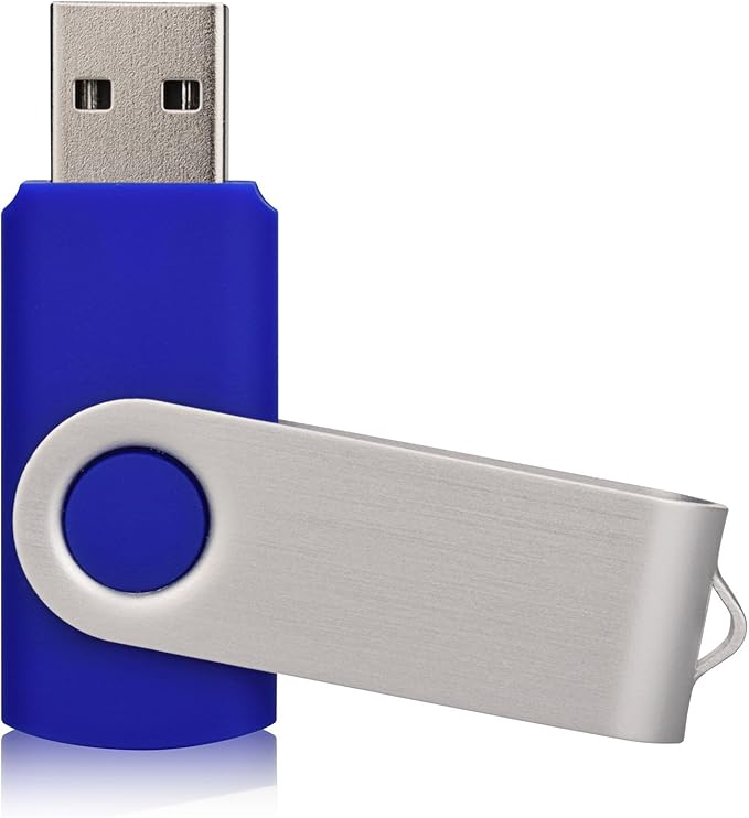10 Pack 8GB USB Flah Drive USB 2.0 USB Thumb Drives-Blue