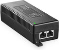 MokerLink Gigabit PoE Injector, 802.3af/at/bt 60W, 10/100/1000Mbps Ethernet, Plug & Play, Distance Up to 100 Meters (328 ft.)