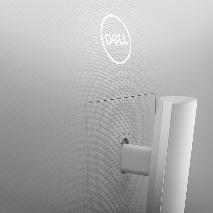 Dell S2722QC Monitor - 27 inch 4K USB-C , UHD (3840 x 2160) Display, 60Hz Refresh Rate, 8MS Grey-to-Grey Response Time, Built-in Dual 3W Speakers, 1.07 Billion Colors - Platinum Silver