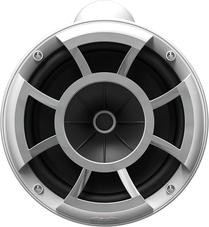 wet sounds Rev 8 White V2 Revolution Series 8" White Tower Speakers w/X-Mount
