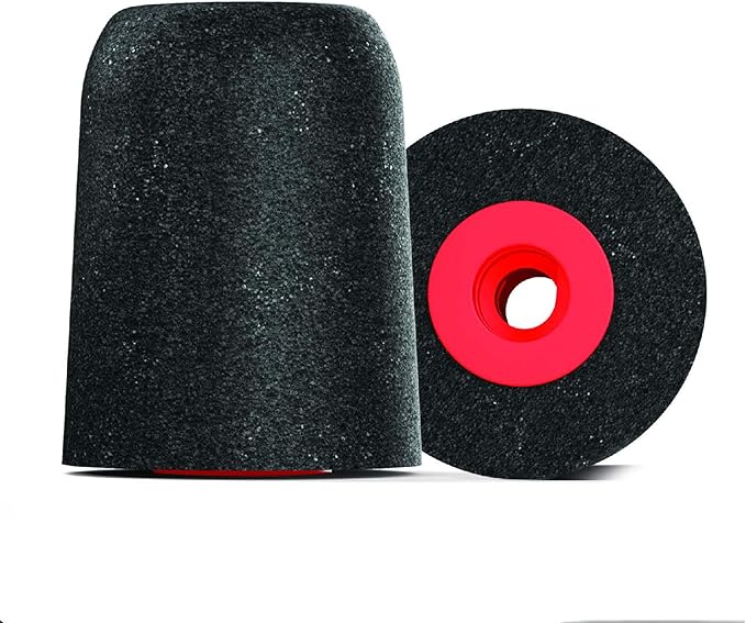 Comply Memory Foam Replacement Ear Tips for Shure Earphones | Superior Noise Isolation, Ultimate Comfort, Secure Fit | Black, Medium (3 Pairs)