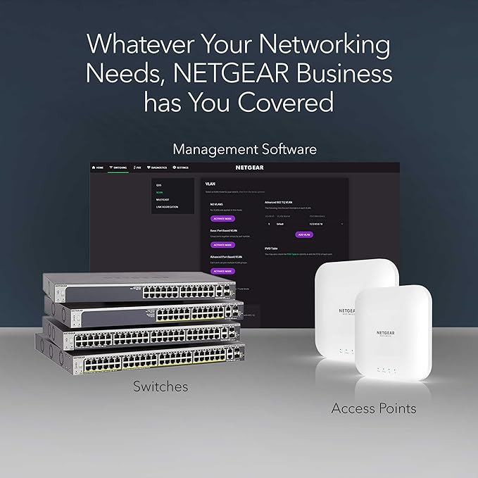 NETGEAR 8-Port 1G/10G Gigabit Ethernet Unmanaged Switch (GS108X) - with 1 x 10G SFP+, Desktop or Wall-Mount, Limited Lifetime Protection