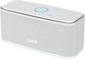 DOSS SoundBox Touch Wireless Bluetooth Speaker with 12W HD Sound and Bass, IPX5 Water-Resistant, 20H Playtime, Handsfree, Portable for Office, Home, Outdoor, Travel-White