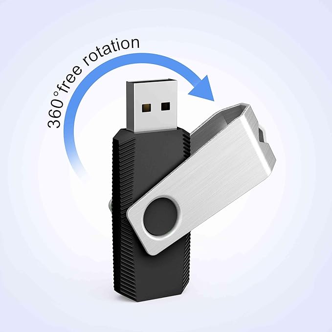 TOPESEL 100PCS 2GB Bulk USB 2.0 Flash Drives, Thumb Drives with USB 2.0 Speed, Ideal for Data Backup and Transfer