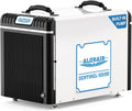 ALORAIR Basement/Crawlspace Dehumidifiers 198 PPD (Saturation), 90 Pints (AHAM), 5 Years Limited Warranty, Condensate Pump, Auto Defrosting, Rare Earth Alloy Tube Evaporator, Remote Control (optional)